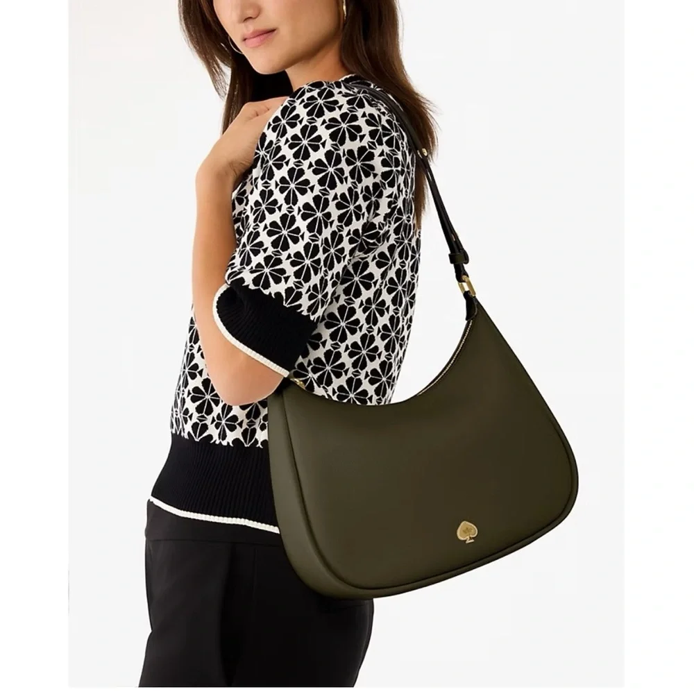 Kate spade Kayla Large Convertible Shoulder Crossbody Bag, Seaweed - Picture 7 of 7